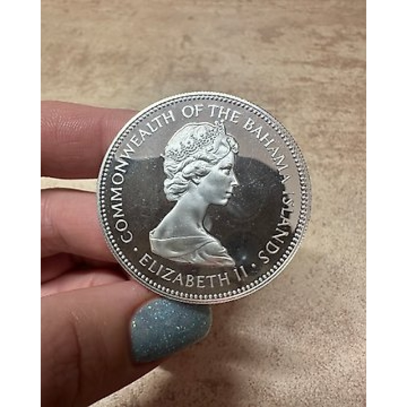 Bahamas. Elizabeth II. 2 Dollars 1971