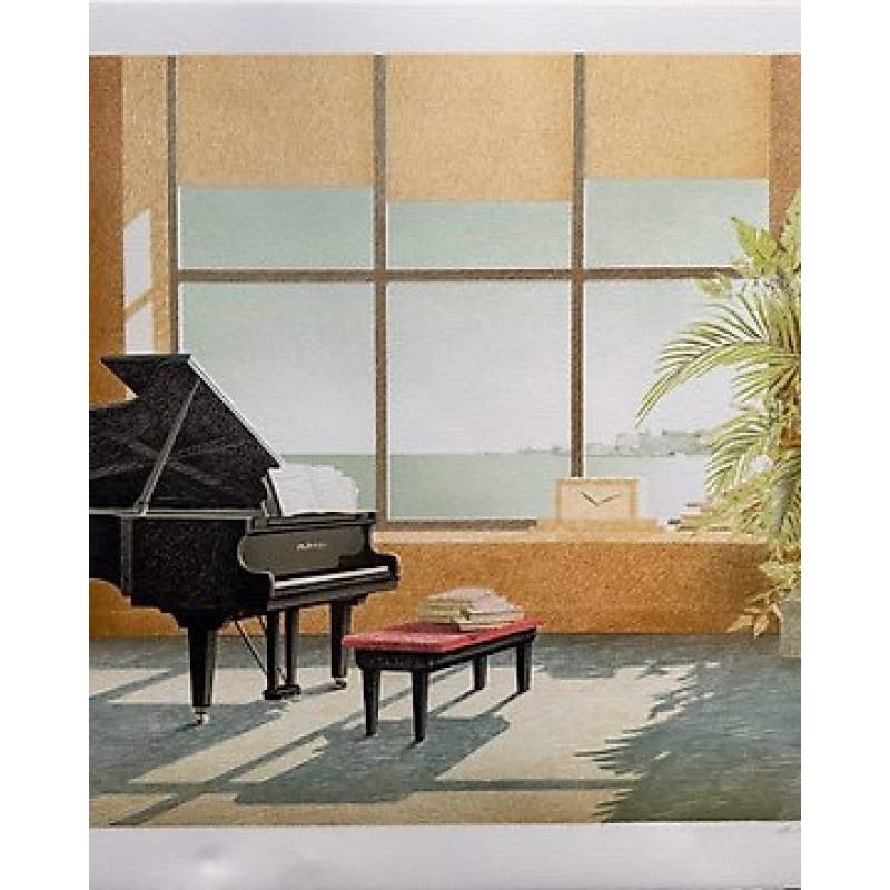 Olivier RAAB (1955 - ) - Le piano et la lumière