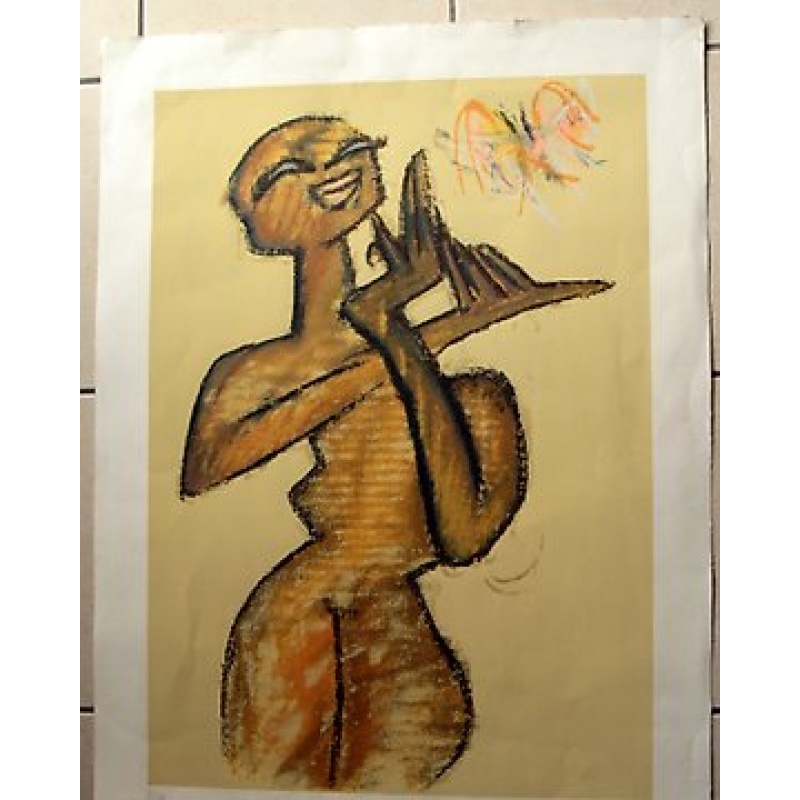 Roberto Sebastian Matta (1911-2002) - Figura - Nu debout