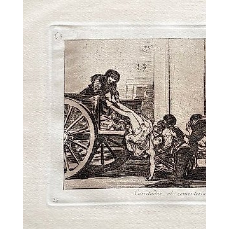 Francisco De Goya (1746-1828) - Cartloads to the cemetery