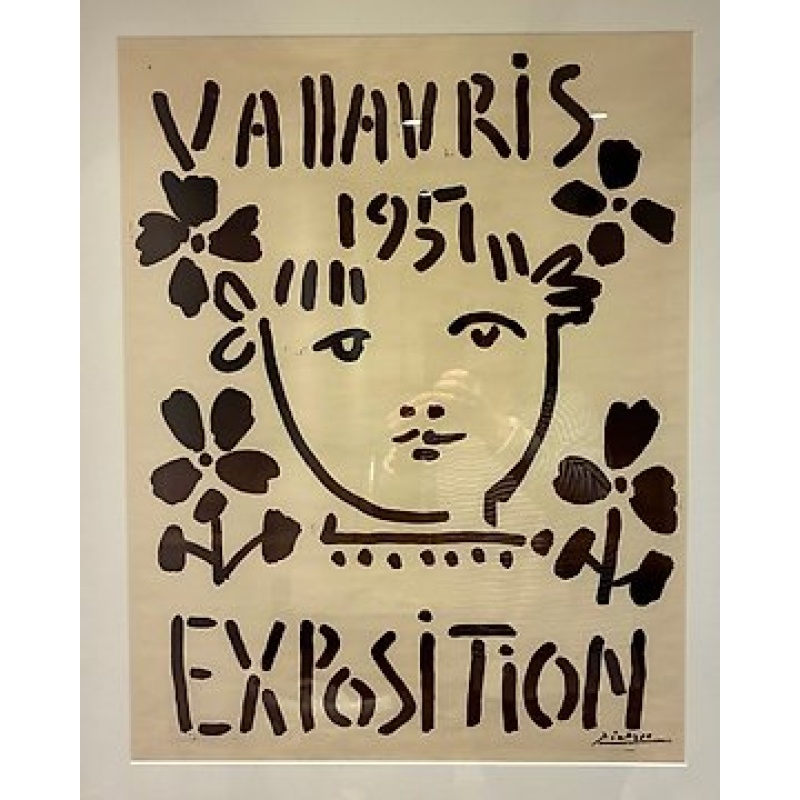 Pablo Picasso (1881-1973) - Vallauris Exposition 1951