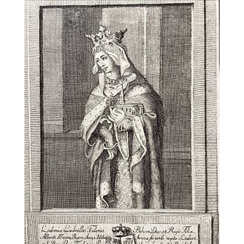 Joseph Anton Zimmermann (1705-1797) - Ludmilla of Bohemia (1170-1240)