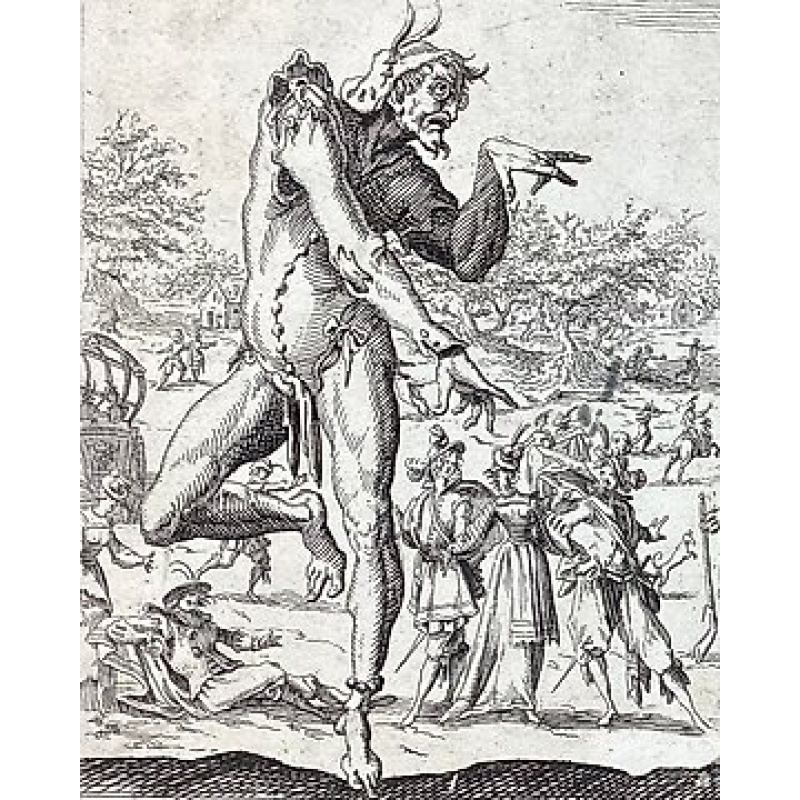 Jacques Callot (1592-1635), da - I due Zanni
