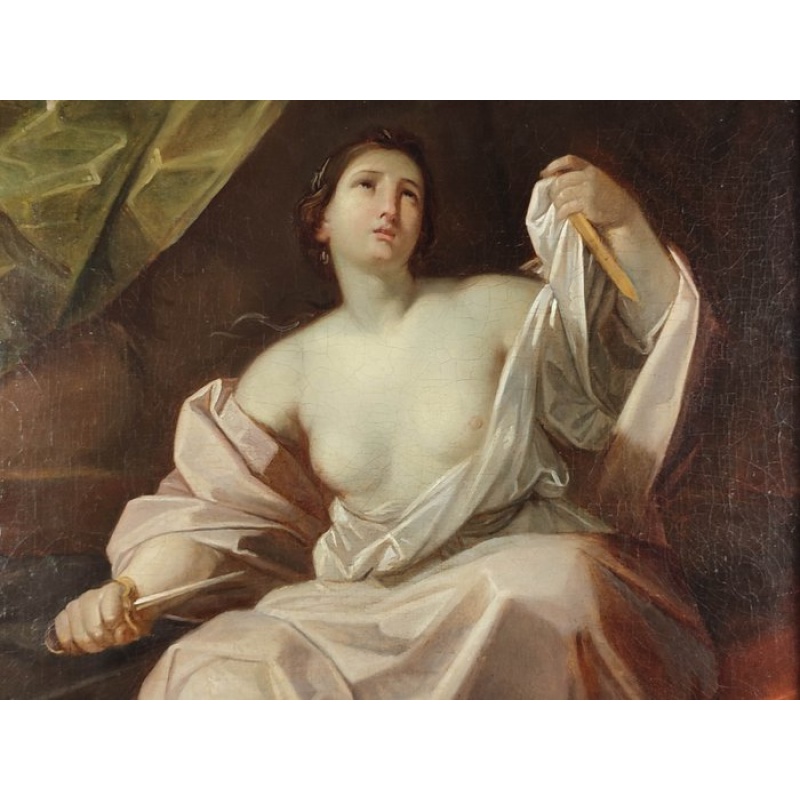 Guido Reni (1575-1642), Seguace - Lucrezia Romana