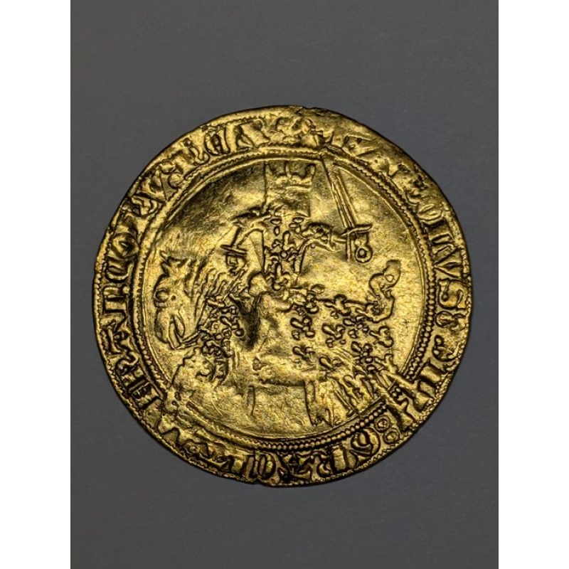 France. Charles V (1364-1380). Franc à cheval