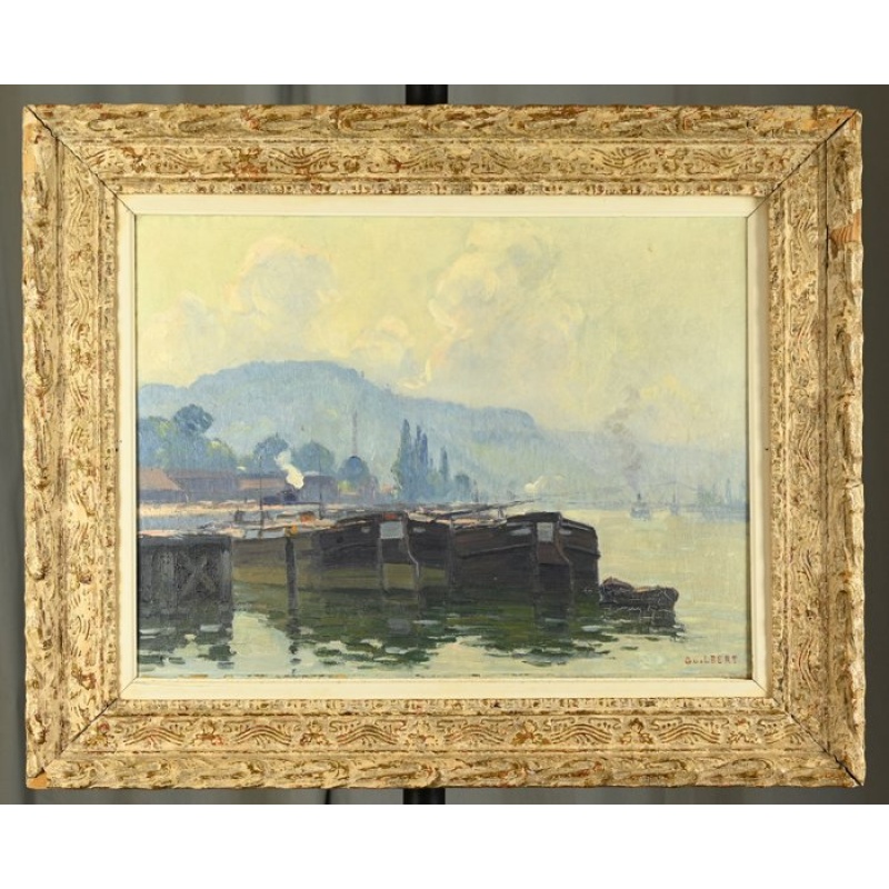 Narcisse Guilbert (1878-1942) - Pré au Loup, Brume ensoleillée