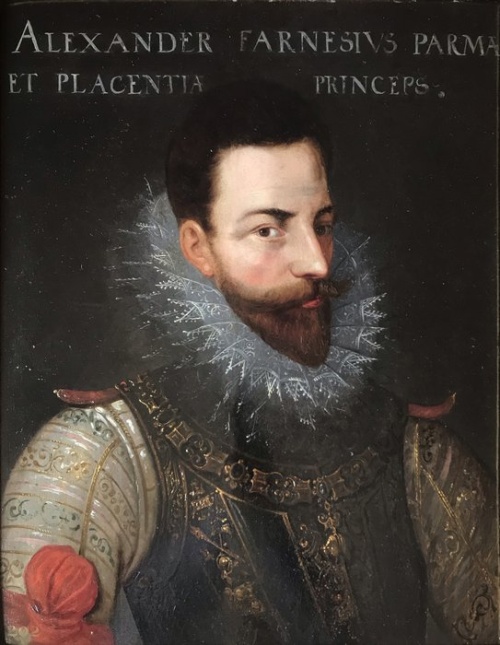 Jean Baptiste de Saive(1540-1611), Attributed to - Alessandro Farnese, Governatore delle Fiandre