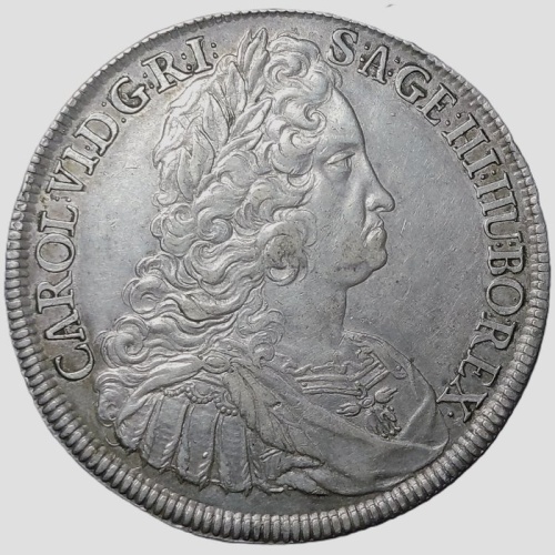 Austria. Karl VI. Thaler (taler) 1737