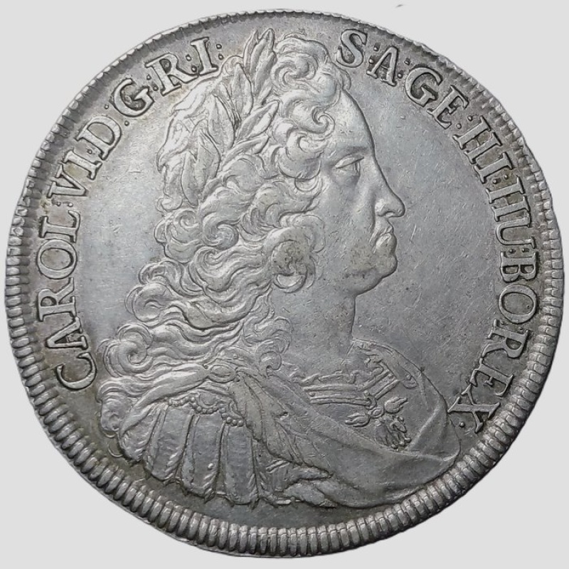 Austria. Karl VI. Thaler (taler) 1737