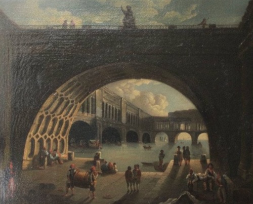 Hubert Robert (1733-1808), Circle of - Ruines italiennes