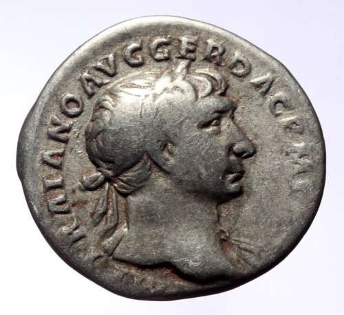Roman Empire. Trajan (AD 98-117). Denarius Rome - Spes