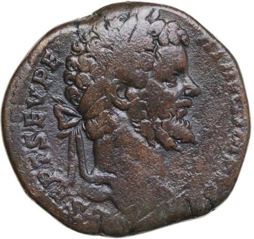 Roman Empire. Septimius Severus (AD 193-211). Sestertius