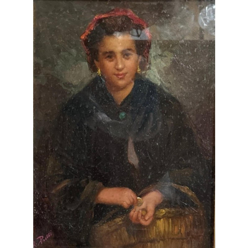 Roberto Pucci (XX) - Figura femminile