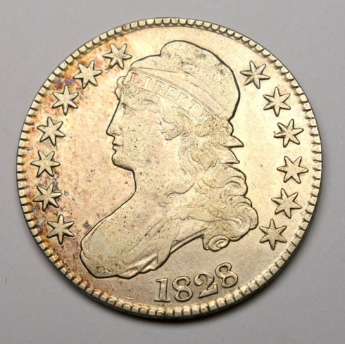 United States. 50 Cents 1828 Capped Bust Half Dollar