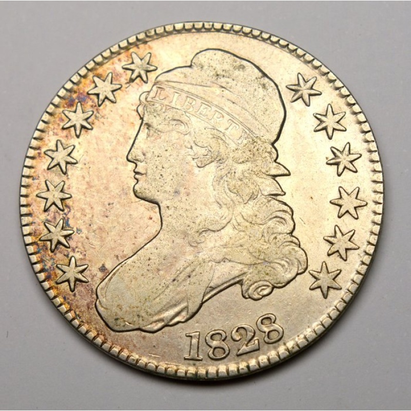 United States. 50 Cents 1828 Capped Bust Half Dollar