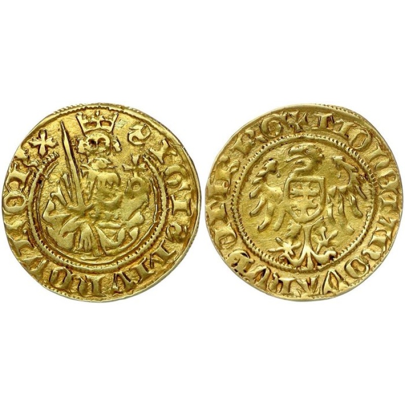 Germany, Nuremberg, city. Goldaulden o.j.. (1414-1419)