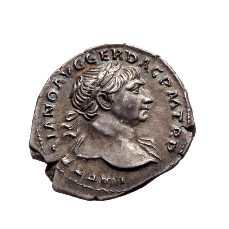 Roman Empire. Trajan (AD 98-117). Denarius