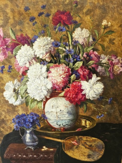 Biva Henri (1848-1929) - Nature morte japonisante