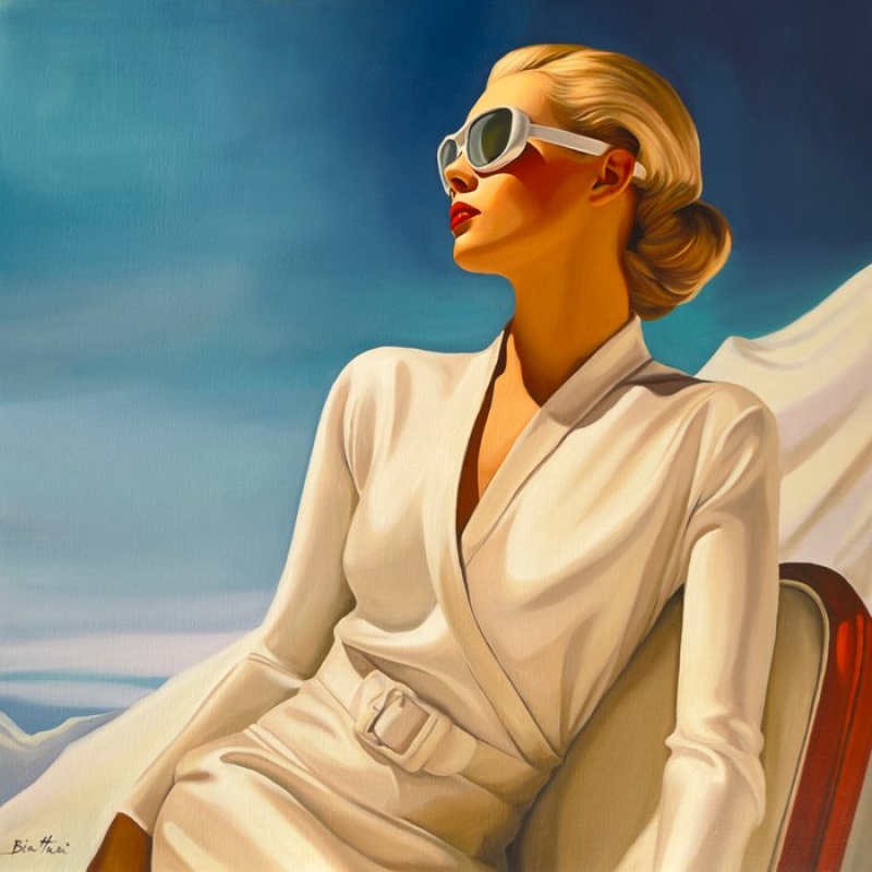 Biatturi Irina - Dans les Alpes