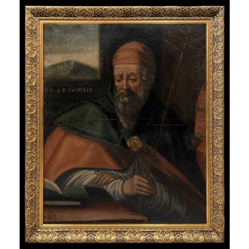École Espagnole (XVII) - Saint Grégoire le Grand