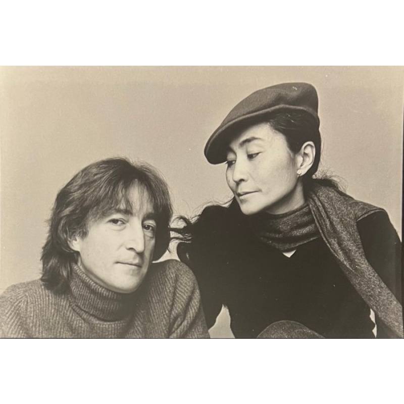 Jack Mitchel (1925-2013) - John Lennon & Yoko Ono - Agence Gamma