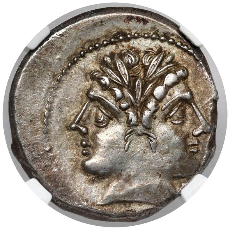 Roman Republic. anonymous. Quadrigatus 225-212 BC