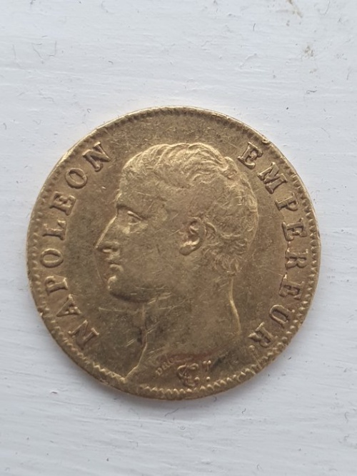France. Napoléon I (1804-1814). 20 Francs 1806-A, Paris