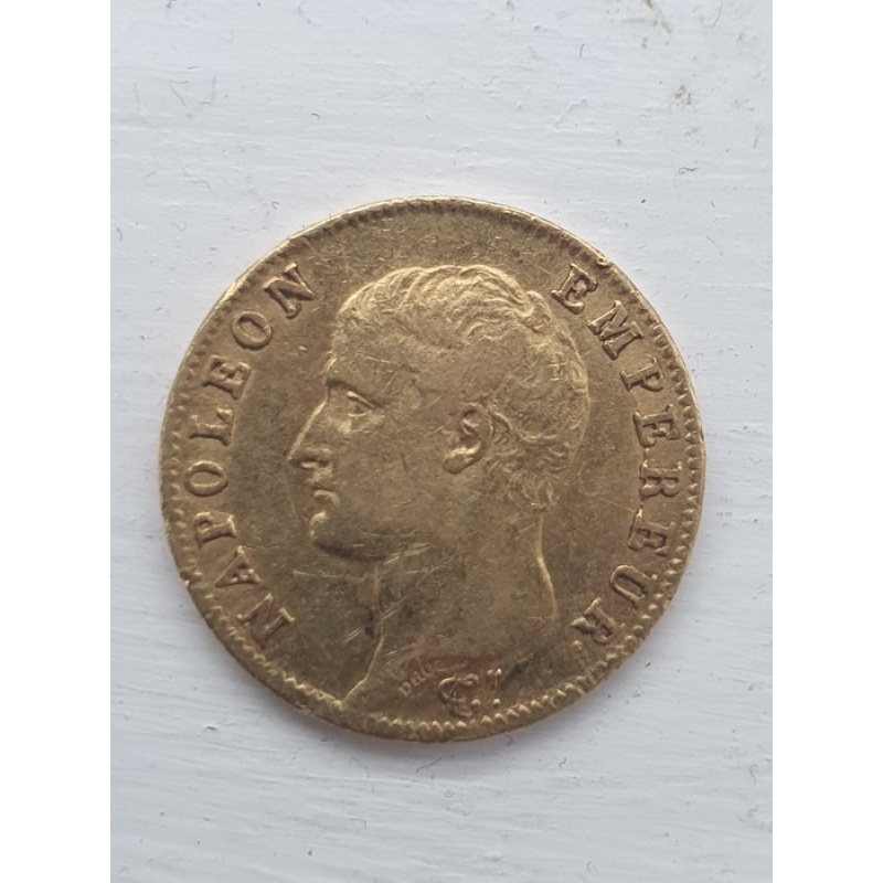 France. Napoléon I (1804-1814). 20 Francs 1806-A, Paris