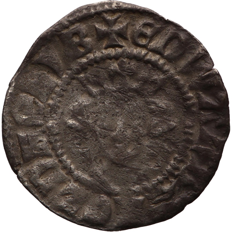 1279 - 1307 Edward I Penny Canterbury Mint England Coin
