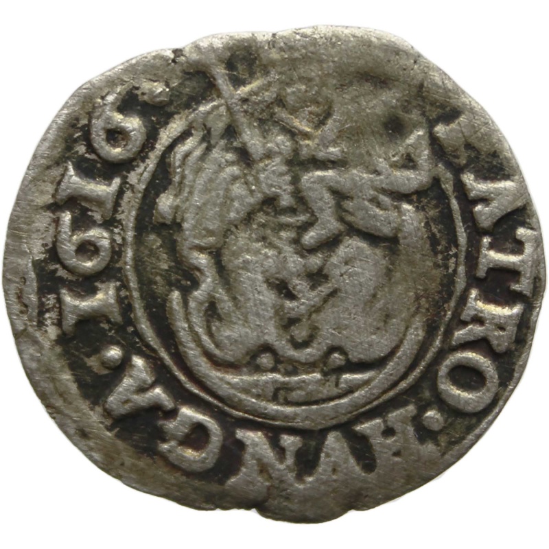 1616 Denar Silver Coin Matthias II of Hungary Kremnitz Mint