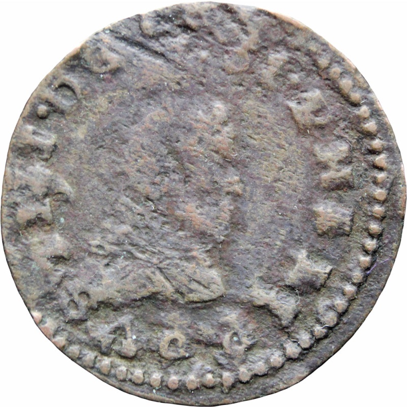 1660 - 1664 Philip IV of Spain 16 Maravedis Coin