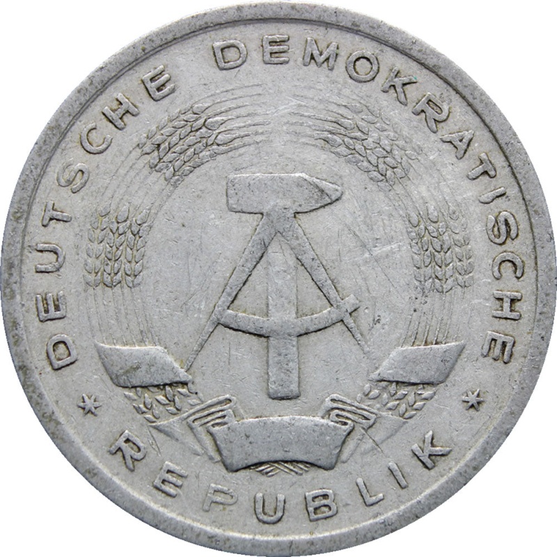 1956 German Democratic Republic One Deutsche Mark Coin