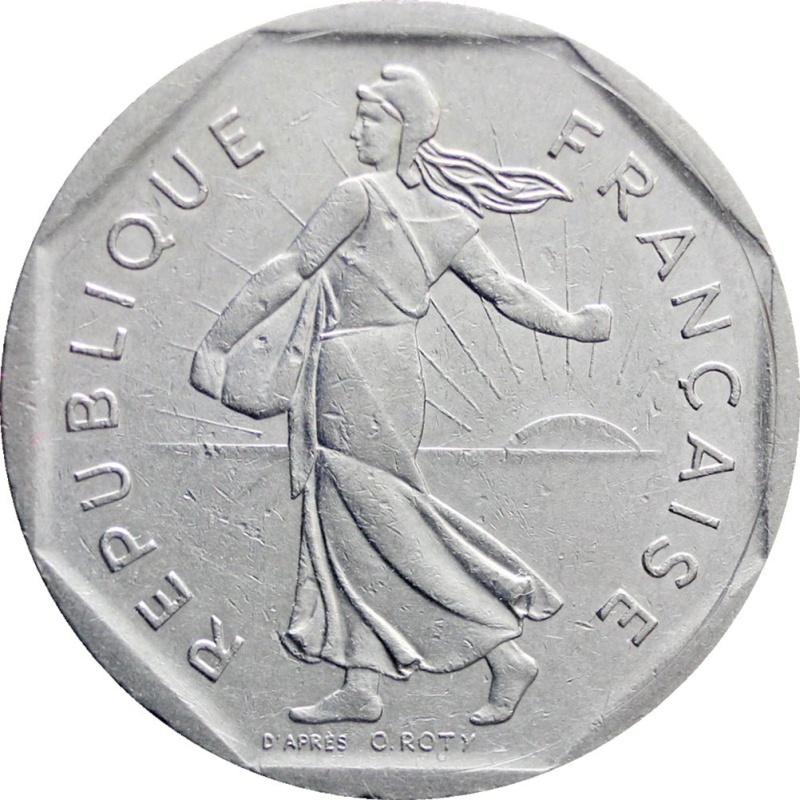 1979 2 Francs France Coin