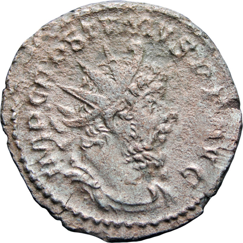 260- 269 A.D. Roman Empire Postumus Antoninianus Coin