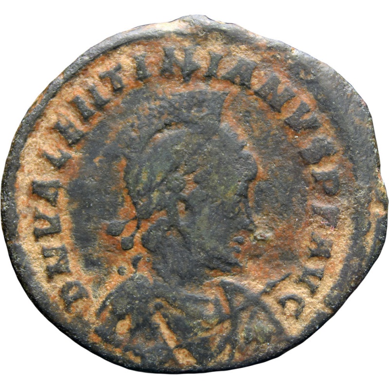 378 - 383 A.D. Roman Empire Valentinian II AE2 Coin Mint Antioch