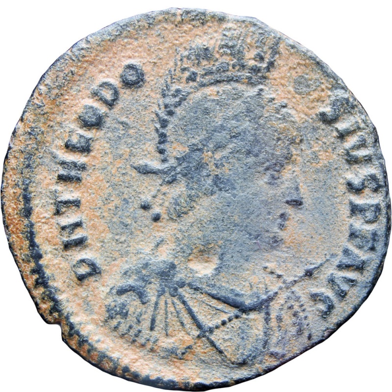 378 – 383 Roman Empire Theodosius I AE2 Coin Mint Antioch