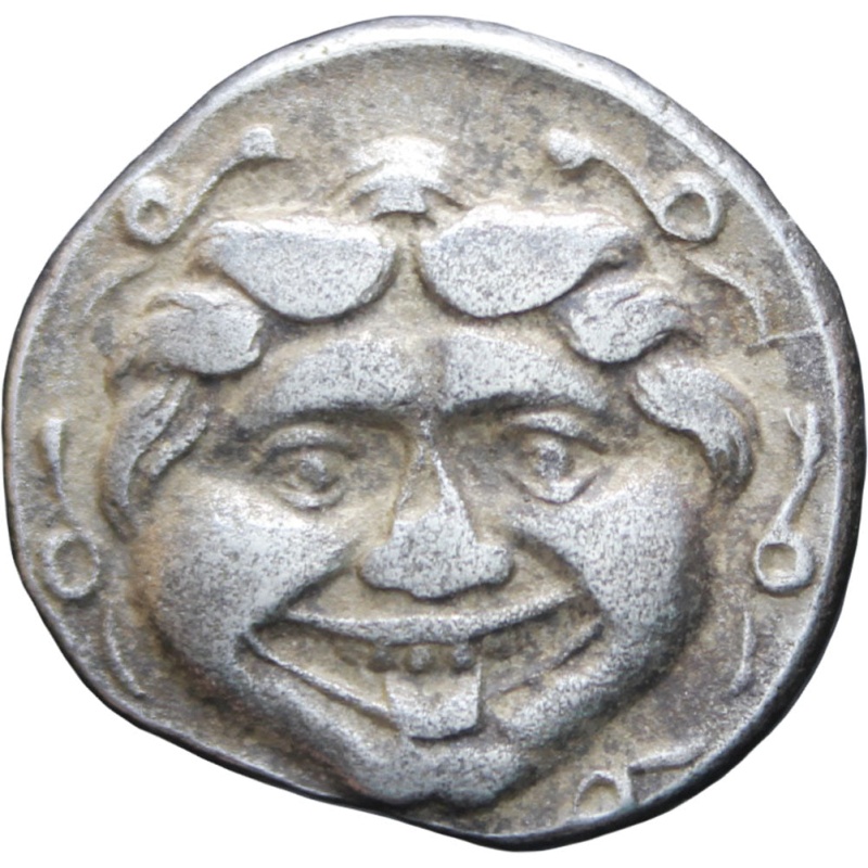 Ancient Greece 4th century BC Parion, Mysia AR Hemidrachm