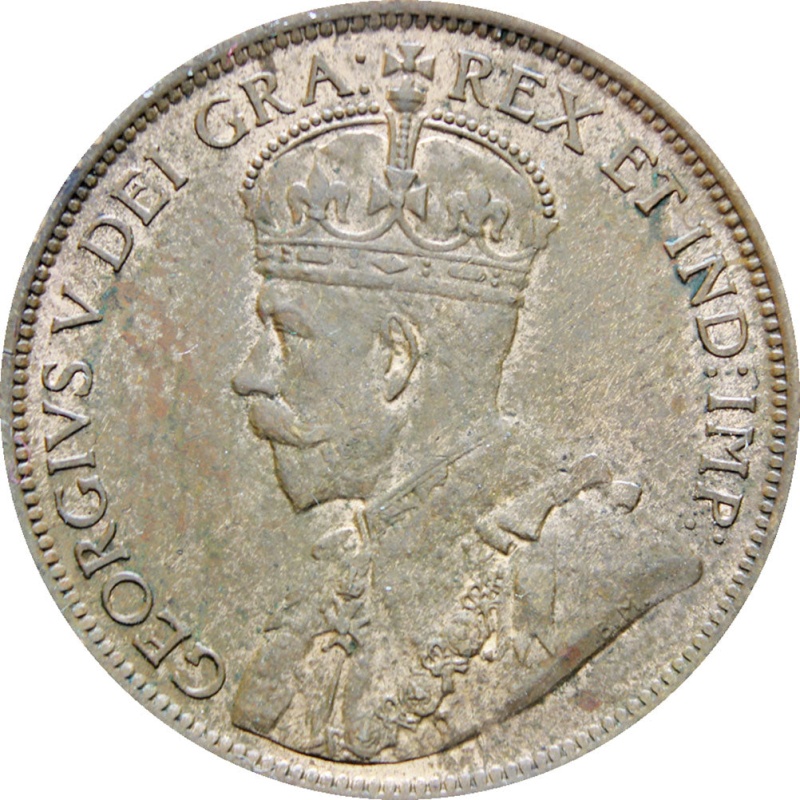 Canada 1914 One Cent George V Coin