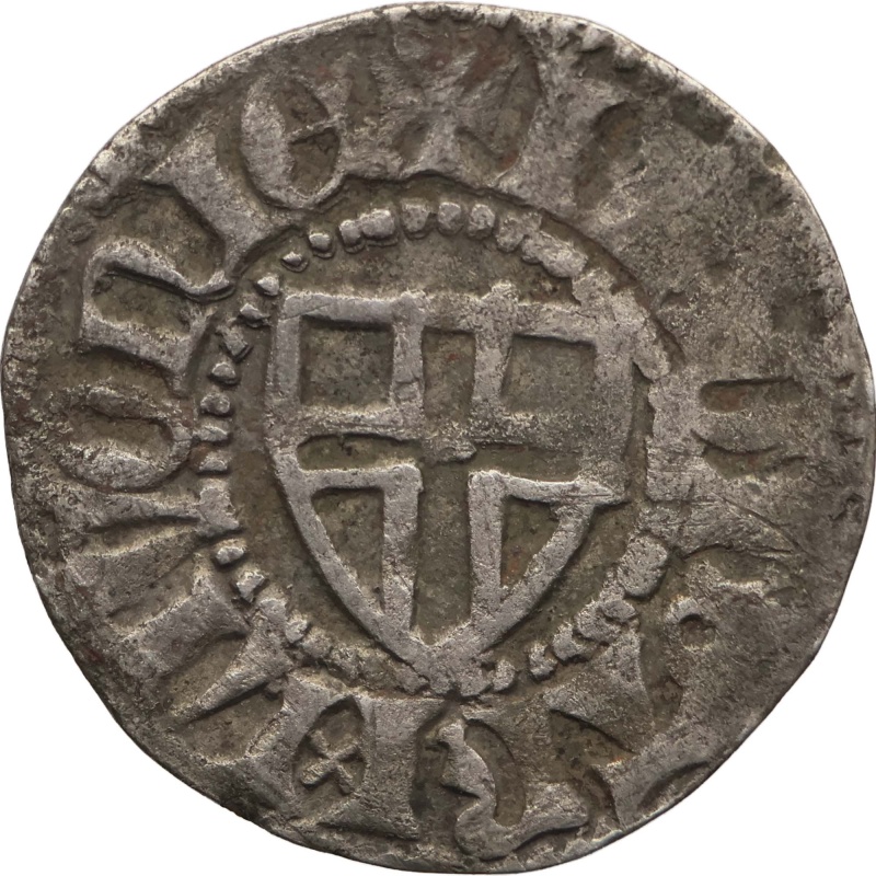 1363-1395 1 Artig Livonian Order Coin Mint Reval