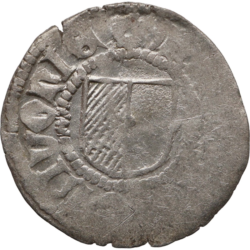 1494-1525 Shilling Livonian Order Walter of Plettenberg Coin Wenden