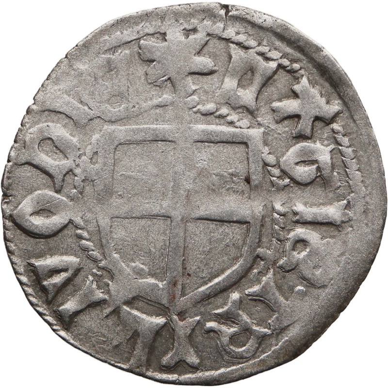 1471-1483 Shilling Livonian Order Bernard of the Borch Coin