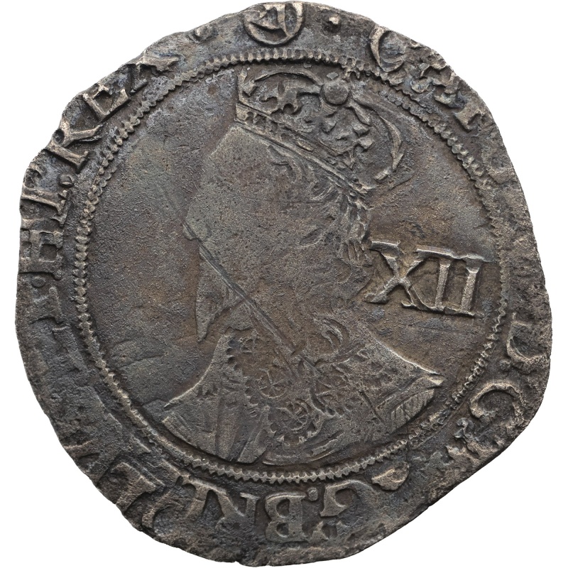 1641-1643 Shilling Charles I Coin England Group F 6th bust