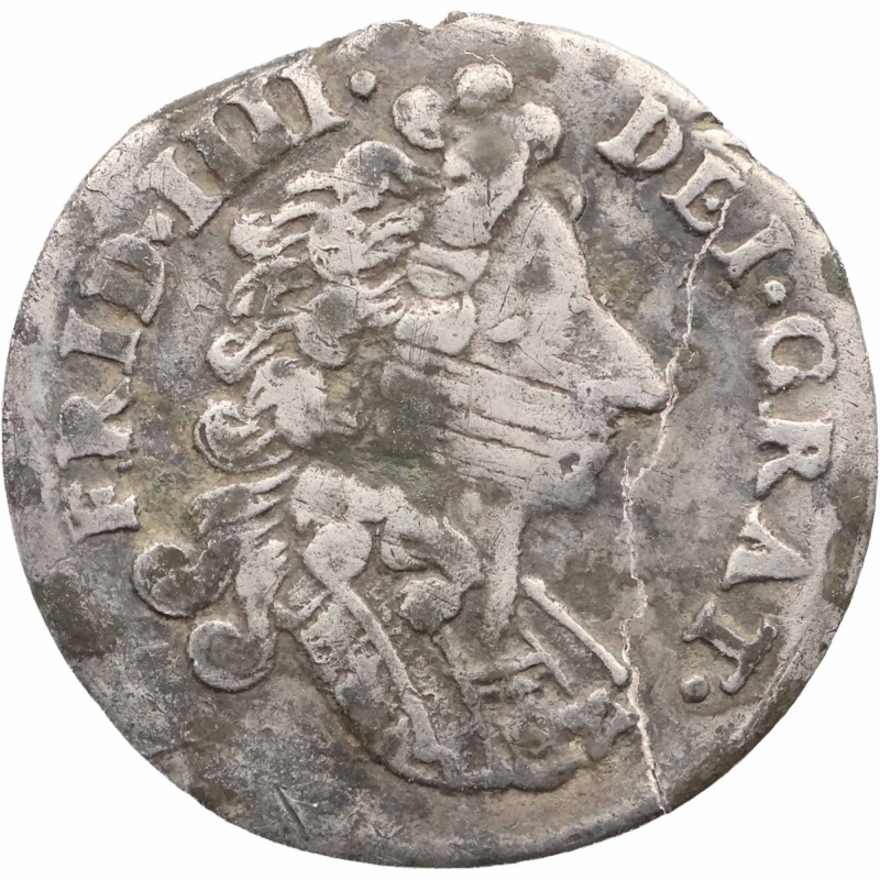 1712 8 Skilling Norway Frederick IV Coin