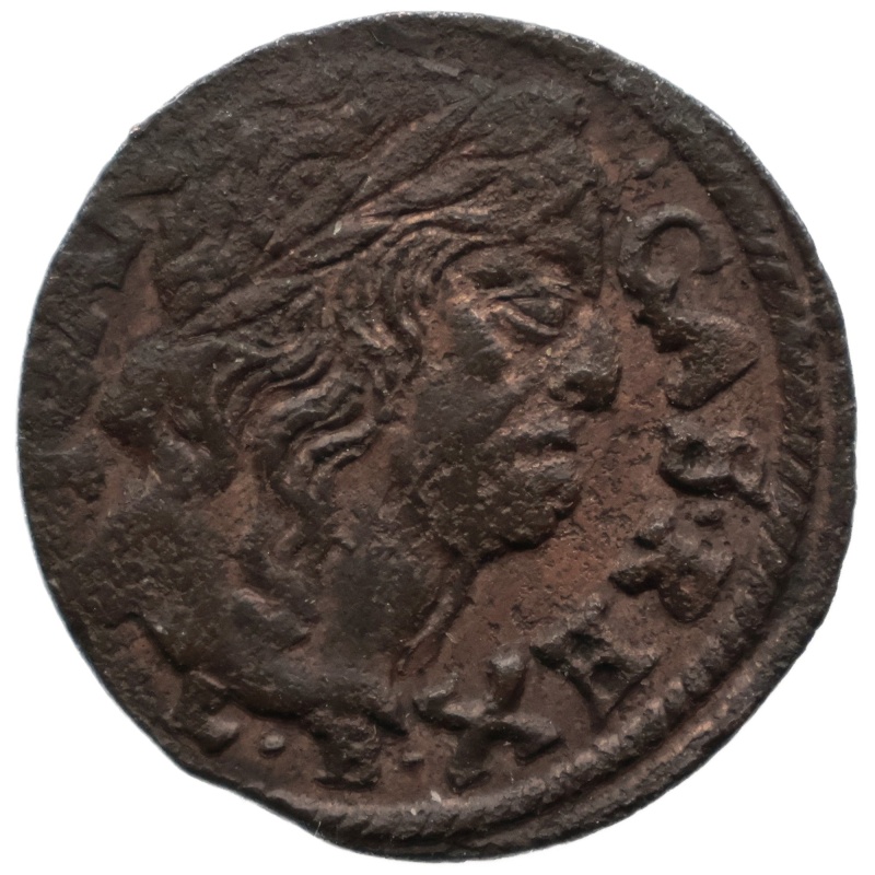 1649-1668 Szeląg Solidus Polish Lithuanian John II Casimir Vasa Coin