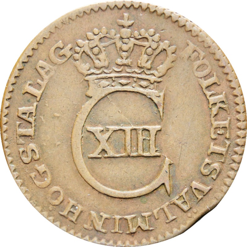 Sweden 1812 112 Skilling Karl XIII Coin