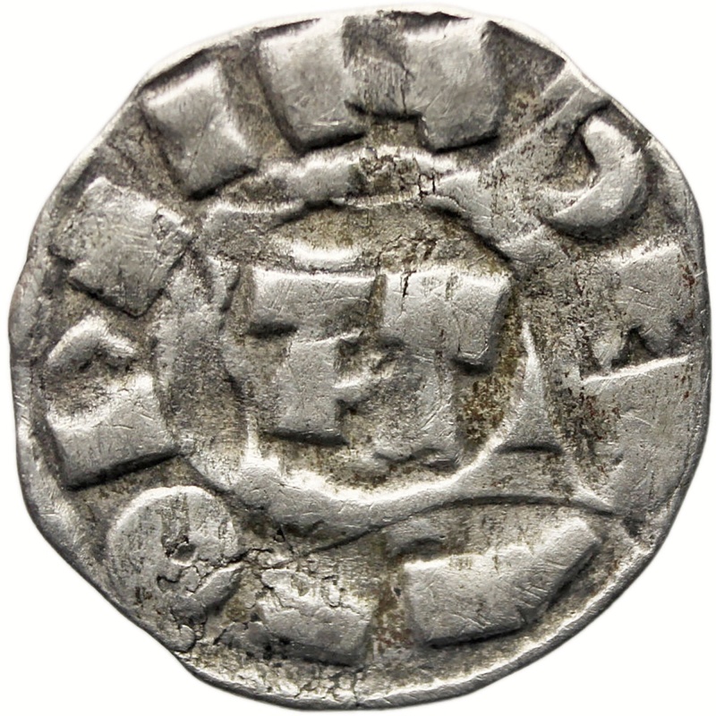 1039 - 1125 Lucca Denar Henry III-V Italy Coin Silver