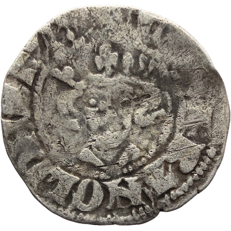 1279 - 1307 England Edward I Penny Coin Silver Canterbury mint