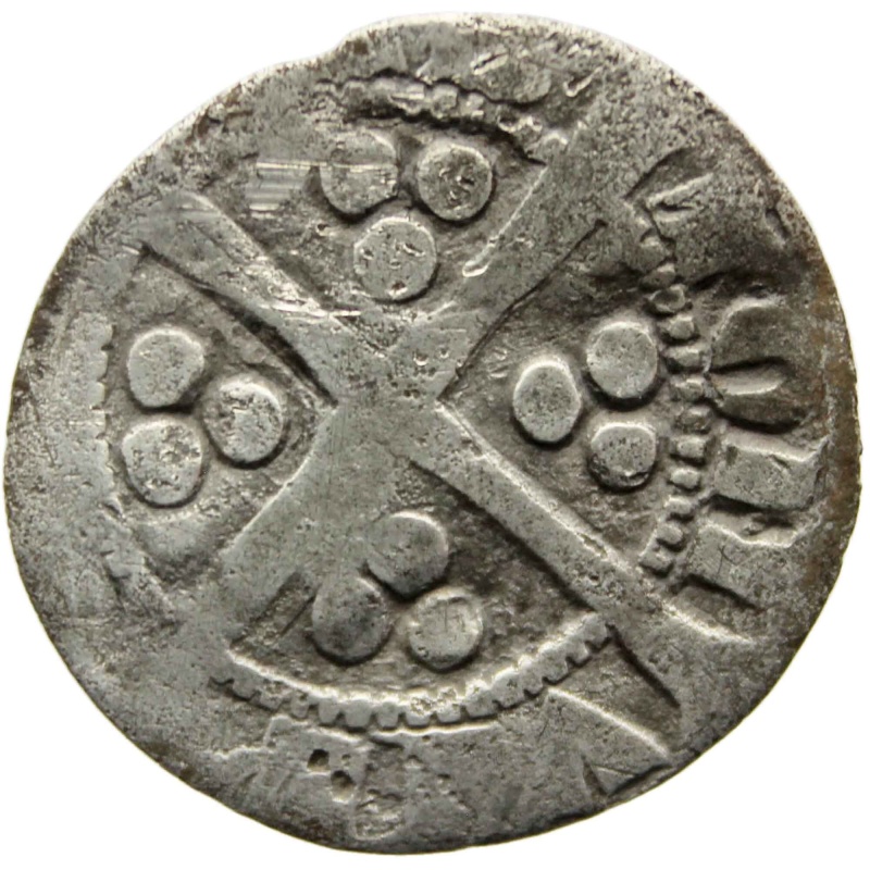 1279-1307 England Half Penny Edward I Coin Silver London Mint