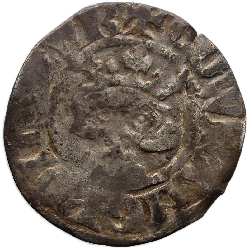 1282-1289 Edward I 1 Penny London Mint Class 4b Silver England Coin Sterling type