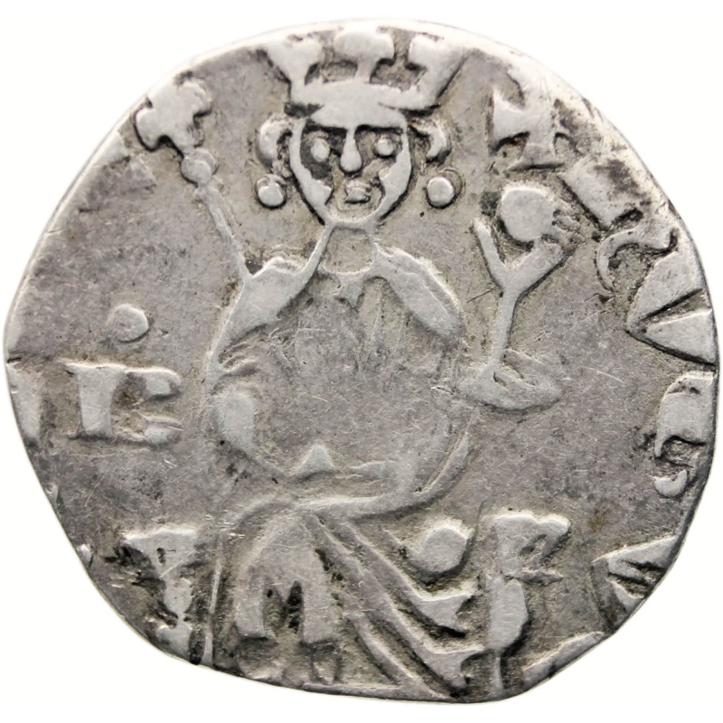 1324-1359 Kingdom of Cyprus 1 Gros Coin Crusader Hugh IV Silver